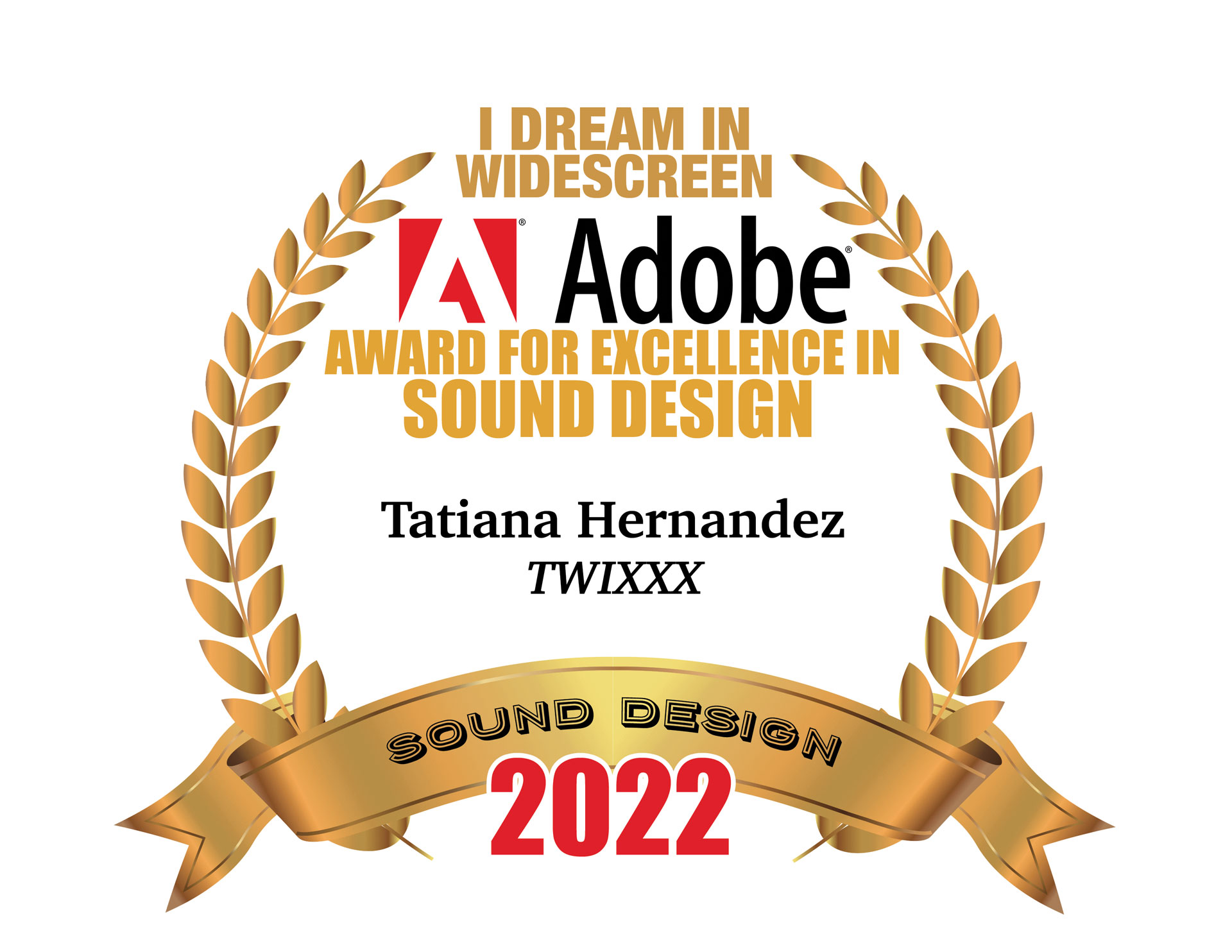 Adobe Award for Excellence in Sound Design